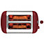 Dualit Lite 2 Slot Toaster Gloss Red