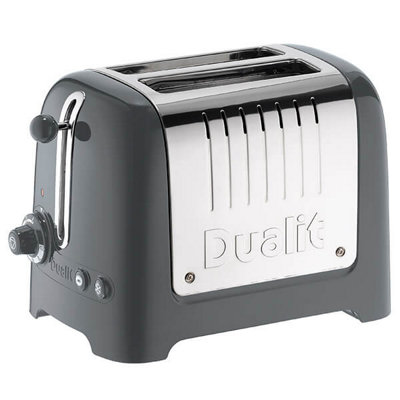 Dualit Lite 2 Slot Toaster Grey DIY at B&Q