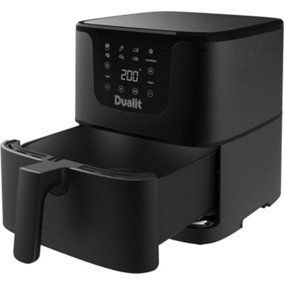 Dualit Touch Screen Air Fryer, 5.5 Litre Capacity, Black
