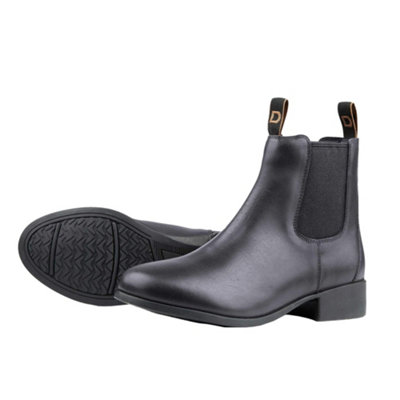 Tamaris 25063 Black Leather | boot Jodhpur noir automne hiver - TROIS PAR 3