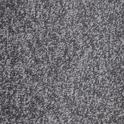 Dublin Grey Twist Carpet Felt Back 1.5m x 4m