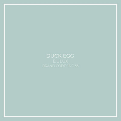 Duck Egg Toughened Glass Kitchen Splashback - 1000mm x 1000mm