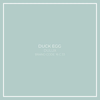 Duck Egg Toughened Glass Kitchen Splashback - 900mm x 900mm