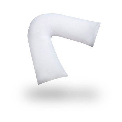 Feather v shaped store pillow