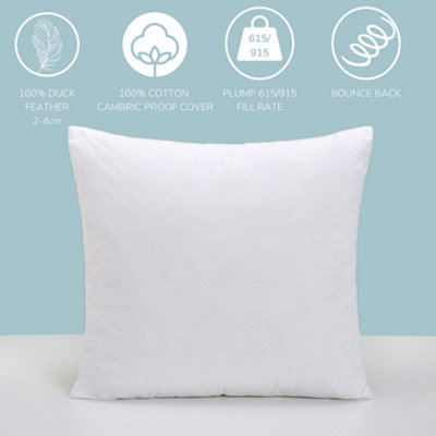 Duck feather outlet cushion inners