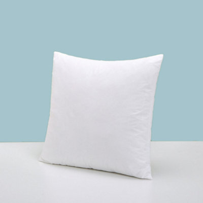 MAYA'S Extra Filled Duck Feather Cushion Inner Pads - Handmade, 100% Feather Inserts (White)