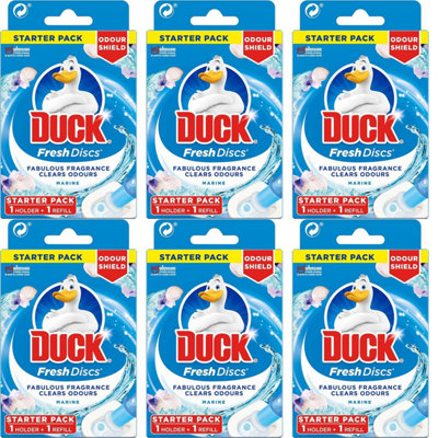 Duck Fresh Disc Holder Marine 36Ml (Pack of 6)
