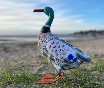 Duck Solar Light Garden Ornament