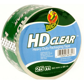 Duck Tape Heavy Duty Clear Packaging Tape Clear (5cm)