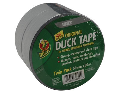 Ruban adhésif Duck Tape Original 50 mm x 50 m Blanc