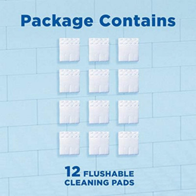 Duck Toilet Cleaning Pads Fresh Brush Refills 12 Pads x 3 - 4