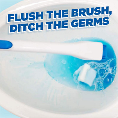 Duck Toilet Cleaning Pads Fresh Brush Refills 12 Pads x 3 - 8