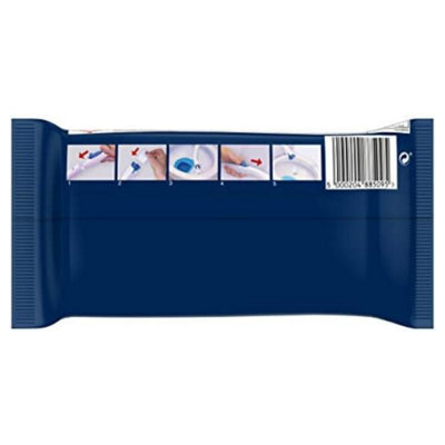 Duck Toilet Cleaner Fresh Brush Refills - 36 Flushable Cleaning Pads (3 Packs Of 12)