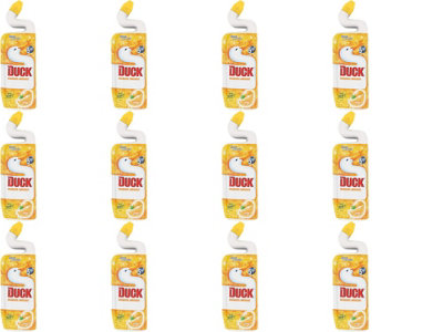 Duck Toilet Liquid Cleaner Citrus 750ml (Pack of 12)