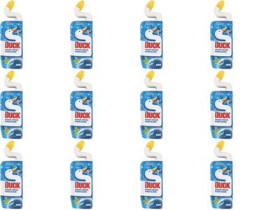 Duck Toilet Liquid Cleaner Marine 750ml (Pack of 12)