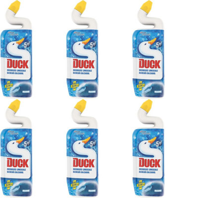 Duck Toilet Liquid Cleaner Marine 750ml (Pack of 6)