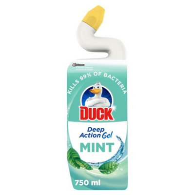 Duck Toilet Liquid Cleaner Mint 750ml (Pack of 3)