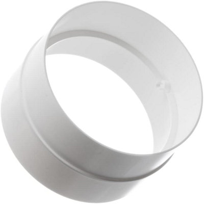Duct Connector 100mm / 4 Inch Round