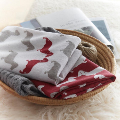 Dudley Dog Love 100% Brushed Cotton Duvet Cover Set