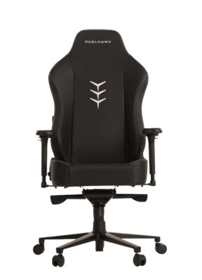 Duelhawk Ultra Jetblack Leather Gaming Chair