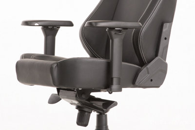 Duelhawk Ultra Jetblack Leather Gaming Chair