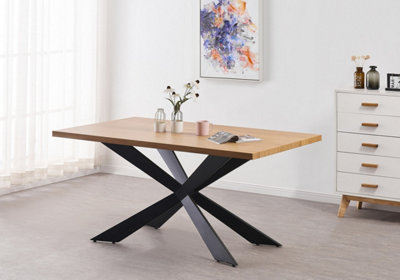 Dining table store single leg