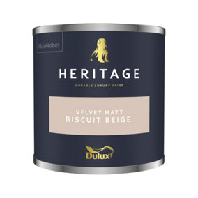 Dulux Heritage Velvet Matt - 125ml Tester Pot - Biscuit Beige