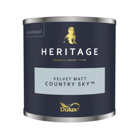 Dulux Heritage Velvet Matt - 125ml Tester Pot - Country Sky