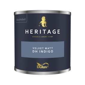 Dulux Heritage Velvet Matt 125ml Tester Pot DH Indigo