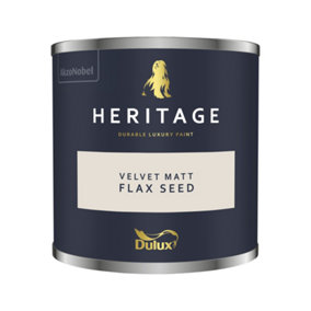 Dulux Heritage Velvet Matt 125ml Tester Pot Flax Seed