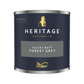 Dulux Heritage Velvet Matt - 125ml Tester Pot - Forest Grey
