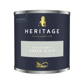 Dulux Heritage Velvet Matt - 125ml Tester Pot - Green Slate