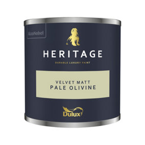 Dulux Heritage Velvet Matt 125ml Tester Pot Pale Olivine