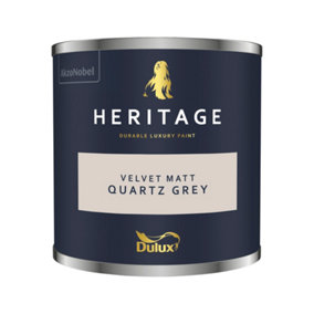 Dulux Heritage Velvet Matt - 125ml Tester Pot - Quartz Grey
