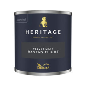 Dulux Heritage Velvet Matt - 125ml Tester Pot - Ravens Flight