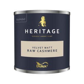 Dulux Heritage Velvet Matt 125ml Tester Pot Raw Cashmere