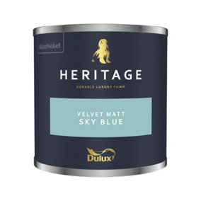 Dulux Heritage Velvet Matt - 125ml Tester Pot - Sky Blue