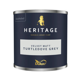 Dulux Heritage Velvet Matt - 125ml Tester Pot - Turtledove Grey