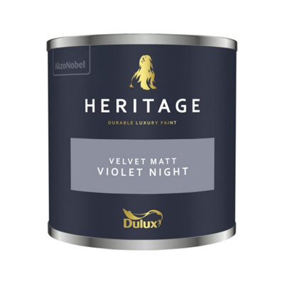 Dulux Heritage Velvet Matt - 125ml Tester Pot - Violet Night