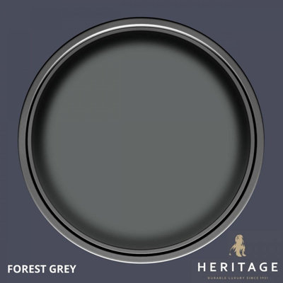 Dulux Heritage Velvet Matt Emulsion Tester Pot 125ml - Forest Grey - 5381268