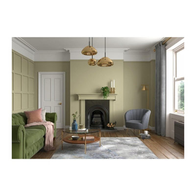 Dulux Heritage Velvet Matt Emulsion Tester Pot 125ml - Veranda Green - 5381304 - Perfect for Testing Interior Colours