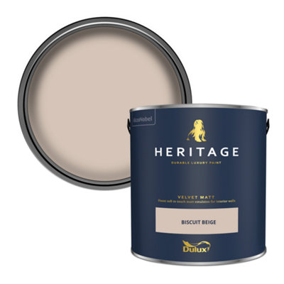 Dulux Heritage Velvet Matt (Tinted) Biscuit Beige 5L