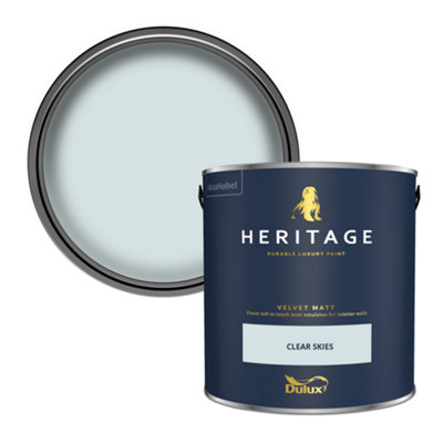 Dulux Heritage Velvet Matt (Tinted) Clear Skies 5L