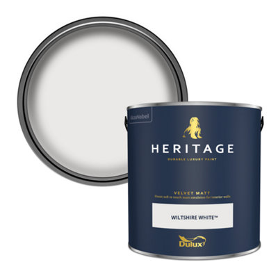 Dulux Heritage Velvet Matt (Tinted) Wiltshire White 5L