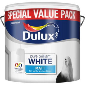 Dulux Matt Emulsion Paint 6L White