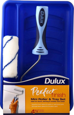 Dulux Perfect Finish Mini Roller & Tray Set