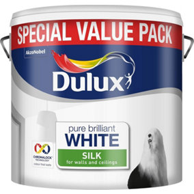 Dulux Silk Emulsion Paint 6L White