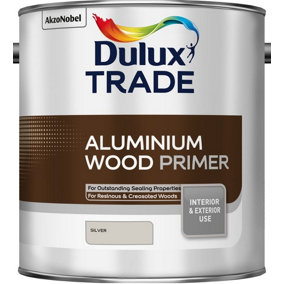 Dulux Trade Aluminium Wood Primer Silver 2.5 Litres