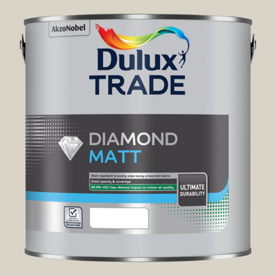 Dulux Trade Diamond Matt Emulsion Egyptian Cotton 2.5Ltr