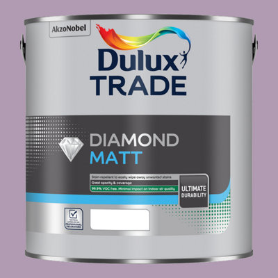 Dulux Trade Diamond Matt Emulsion Frosted Grape 2.5Ltr